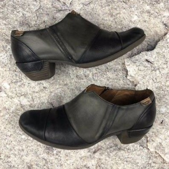 PIKOLINOS Shoes - Pikolinos Rotterdam Ankle Boots Gray Leather Sz 39